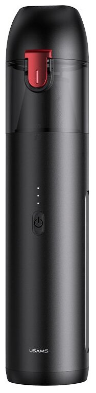 Автомобильный пылесос USAMS Mini Handheld Vacuum Cleaner - Geoz Series, 1.5A, 7800mAh, черный