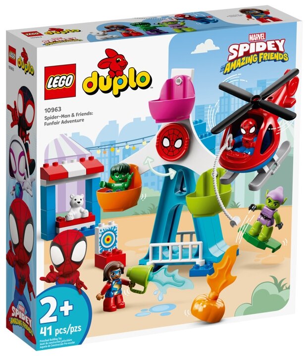 Конструктор Lego ® DUPLO® 10963 Человек-паук и его друзья: приключения на ярмарке