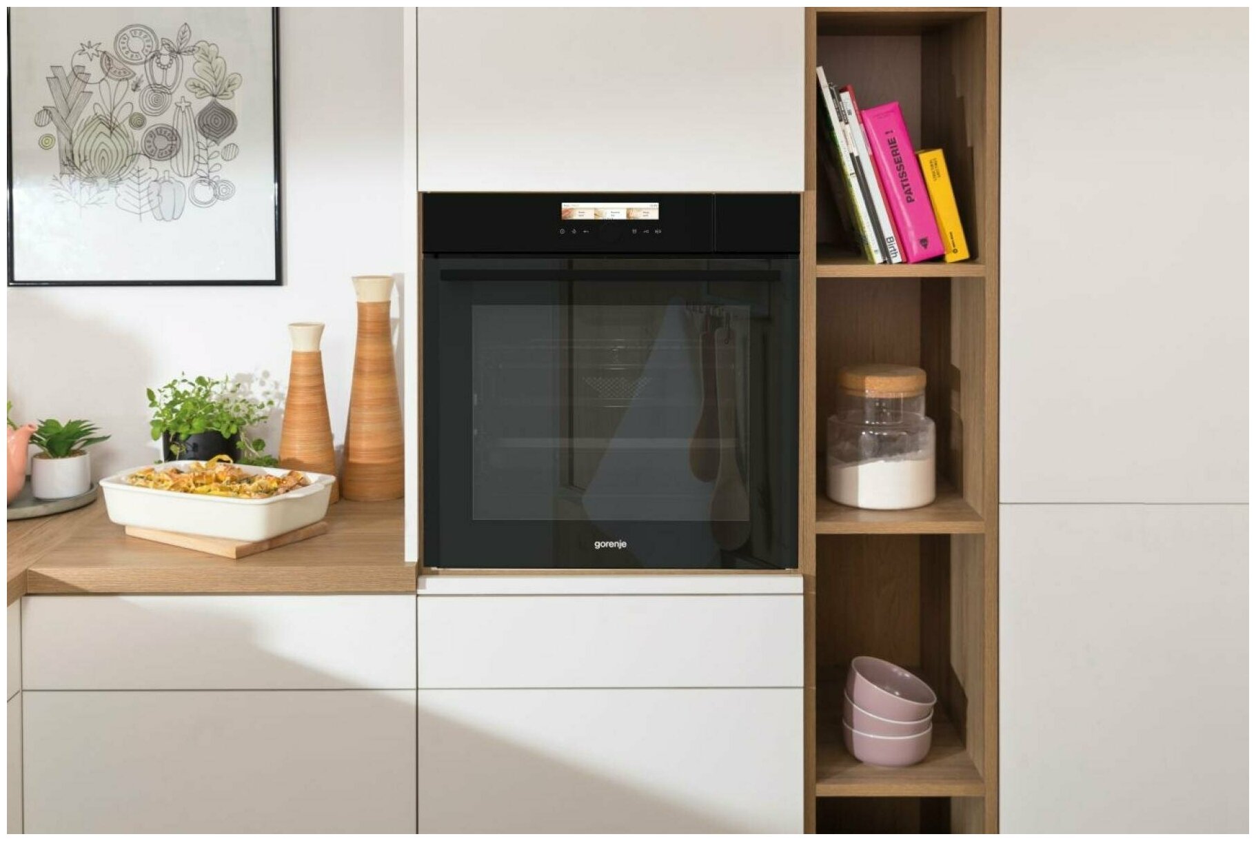 Электрический духовой шкаф Gorenje BCS798S24BG - фотография № 3