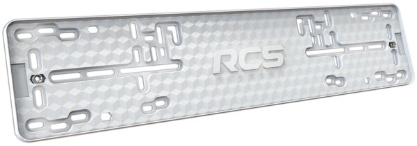 Рамка для номера RCS - Light белый 1 шт.