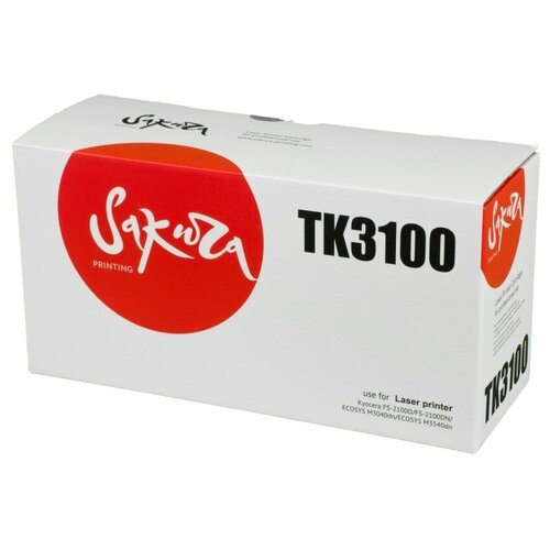 Картридж TK-3100 Black для принтера Куасера, Kyocera FS-2100 D; FS-2100 DN; FS-3040 DN драм картридж dk 3100 для куасера kyocera fs 2100d fs 2100dn fs 3040dn