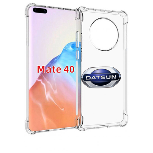 Чехол MyPads datsun мужской для Huawei Mate 40 / Mate 40E задняя-панель-накладка-бампер