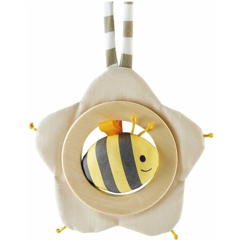 Игрушка подвесная HAPE Детский мобиль Пчелка Серия Пастель E8509_HP мобили hape пчелка пастель