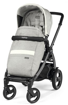 Прогулочная коляска Peg Perego Book 51 S Pop Up Completo (шасси Titania), Luxe Pure