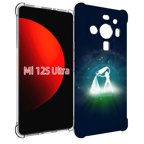 Чехол MyPads знак зодиака водолей 1 для Xiaomi 12S Ultra задняя-панель-накладка-бампер