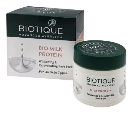 Питательная маска для лица Био молочный протеин (face mask) Biotique | Биотик 50г
