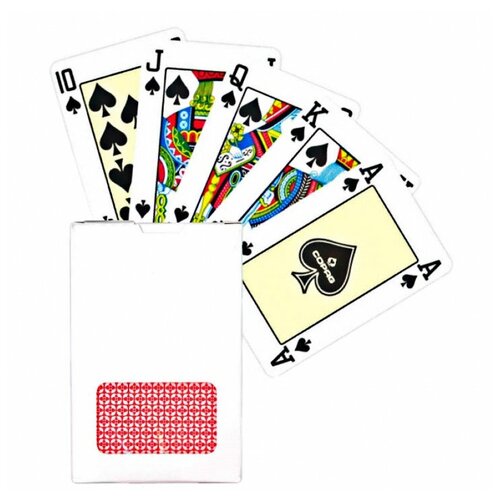 Игральные карты Copag Bridge Size, красные карты для покера copag peek index красная рубашка