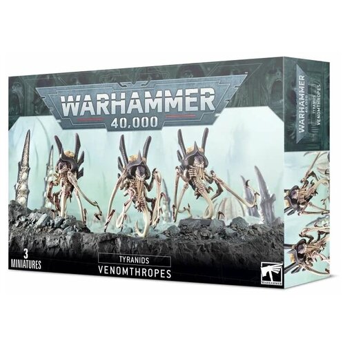 Набор миниатюр для настольной игры Warhammer 40000 - Tyranid Venomthropes/Zoanthropes