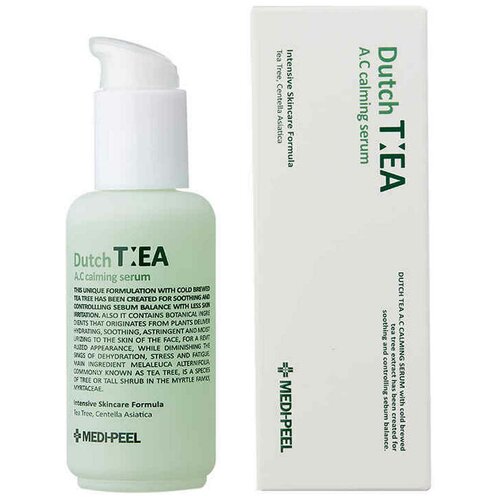 Ампульная сыворотка с чайным деревом MEDI-PEEL Dutch Tea A.C Calming Serum enough pure tree balancing pro calming ampoule сыворотка для лица с чайным деревом 30 мл