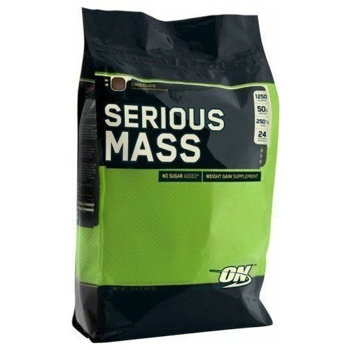 гейнер optimum nutrition serious mass 5455 г шоколадно арахисовое масло Optimum Nutrition Serious Mass (5,46 кг) Шоколад-Арахисовое Масло