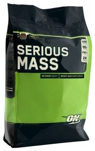 Optimum Nutrition Serious Mass (5,46 кг) Шоколад-Арахисовое Масло