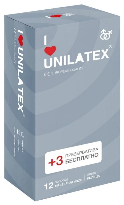 Презервативы Unilatex Ribbed