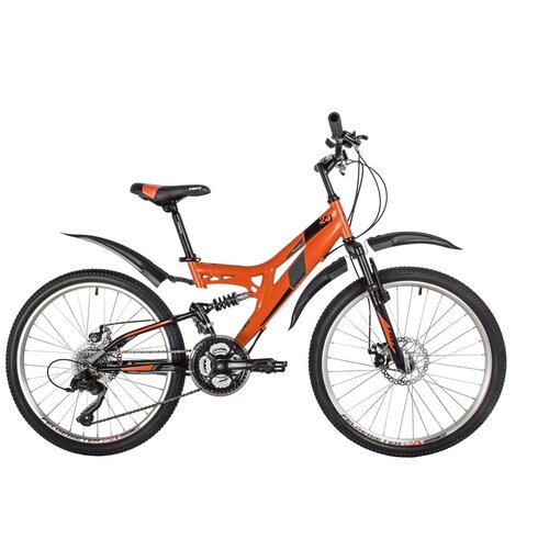 Велосипед FOXX 24 FREELANDER 2022 оранжевый сталь размер 14 1749900₽