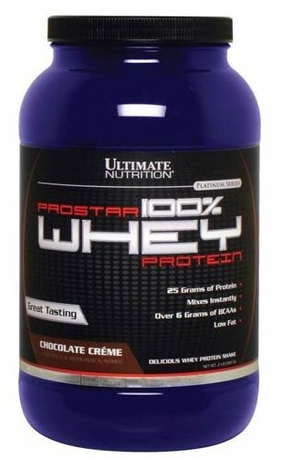 Ваниль Ultimate Nutrition Prostar 100% Whey Protein 908 гр - 2lb (Ultimate Nutrition)