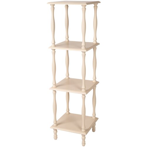 Этажерка-стеллаж PASSO NOVARA II, слоновая кость