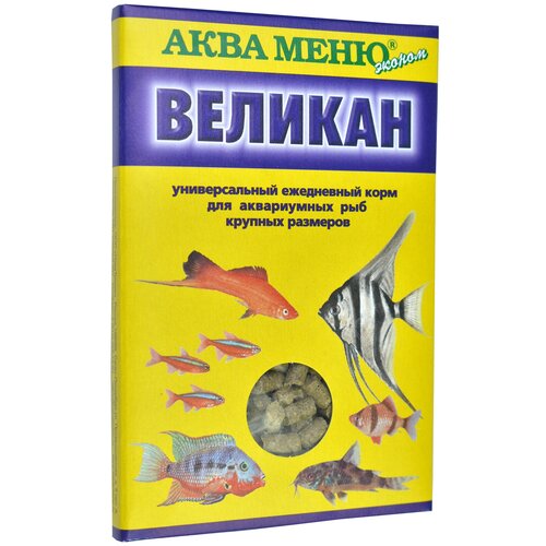 аква меню великан корм для рыб 20г Сухой корм для рыб, рептилий Aquamenu Великан, 35 мл, 35 г