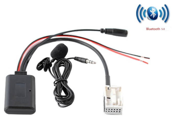 Bluetooth AUX для Volkswagen (с микрофоном) Bluetooth для RCD 300, RCD 310, RCD 510, RCD 210, RNS 310, RNS 510.