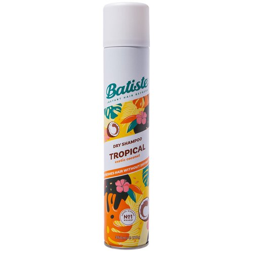 Batiste сухой шампунь Tropical, 350 мл.