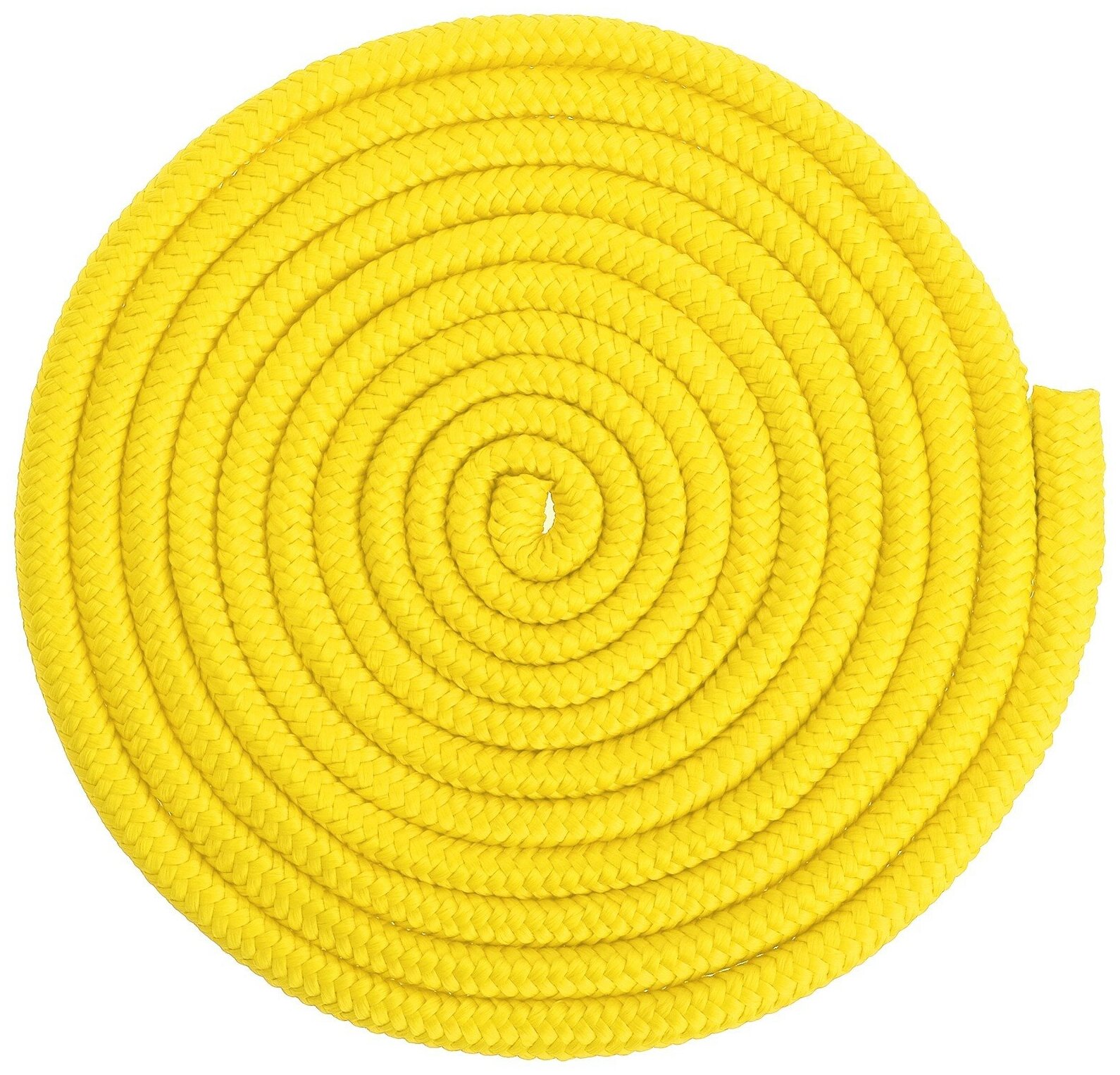 Скакалка Grace Dance, для гимнастики, длина 3 м, толщина 8 мм, цвет жёлтый
