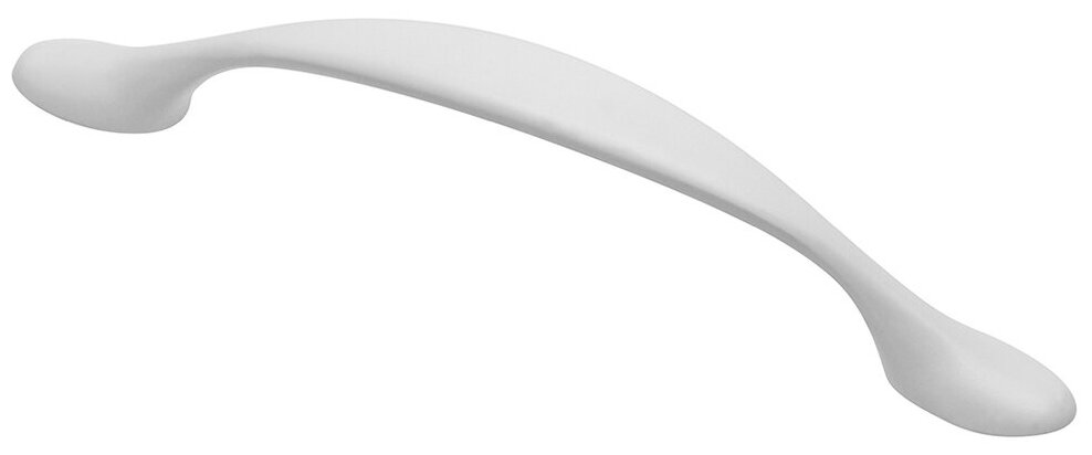 Ручка-скоба мебельная Camaio C=96 мм белая матовая
