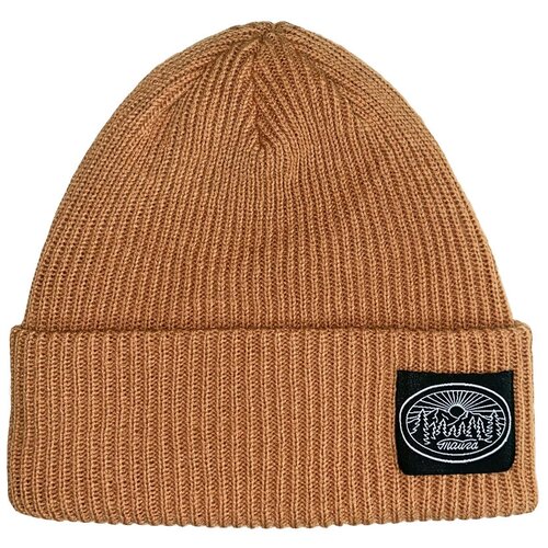 Шерстяная шапка Тайга (светло-коричневый)