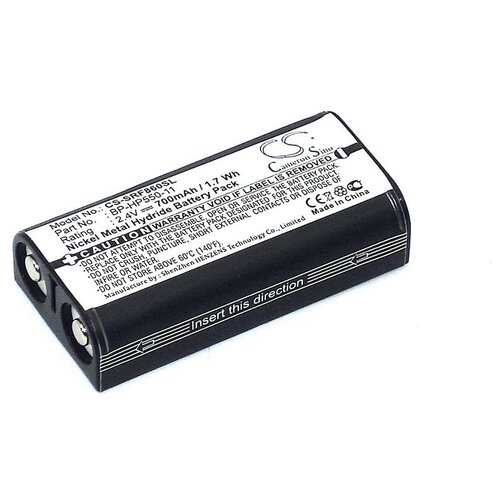 Аккумуляторная батарея CameronSino CS-SRF860SL для Sony BP-HP550-11 2.4V 700mAh 1.68Wh