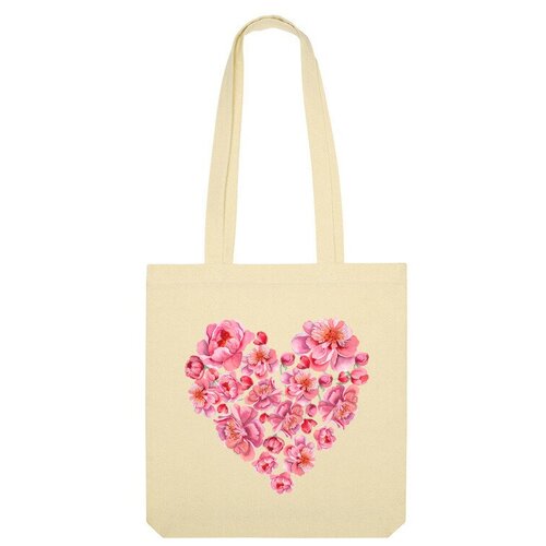 фото Сумка шоппер us basic, бежевый