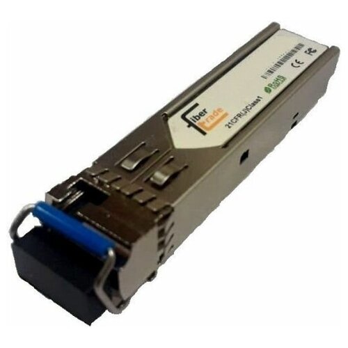 fibertrade модуль wdm sfp модуль 10гбит с tx 1330 rx 1270нм lc smf 20км аналог snr sfp w37 20 Трансивер FiberTrade (FT-SFP+-WDM-LR-10-A-D)