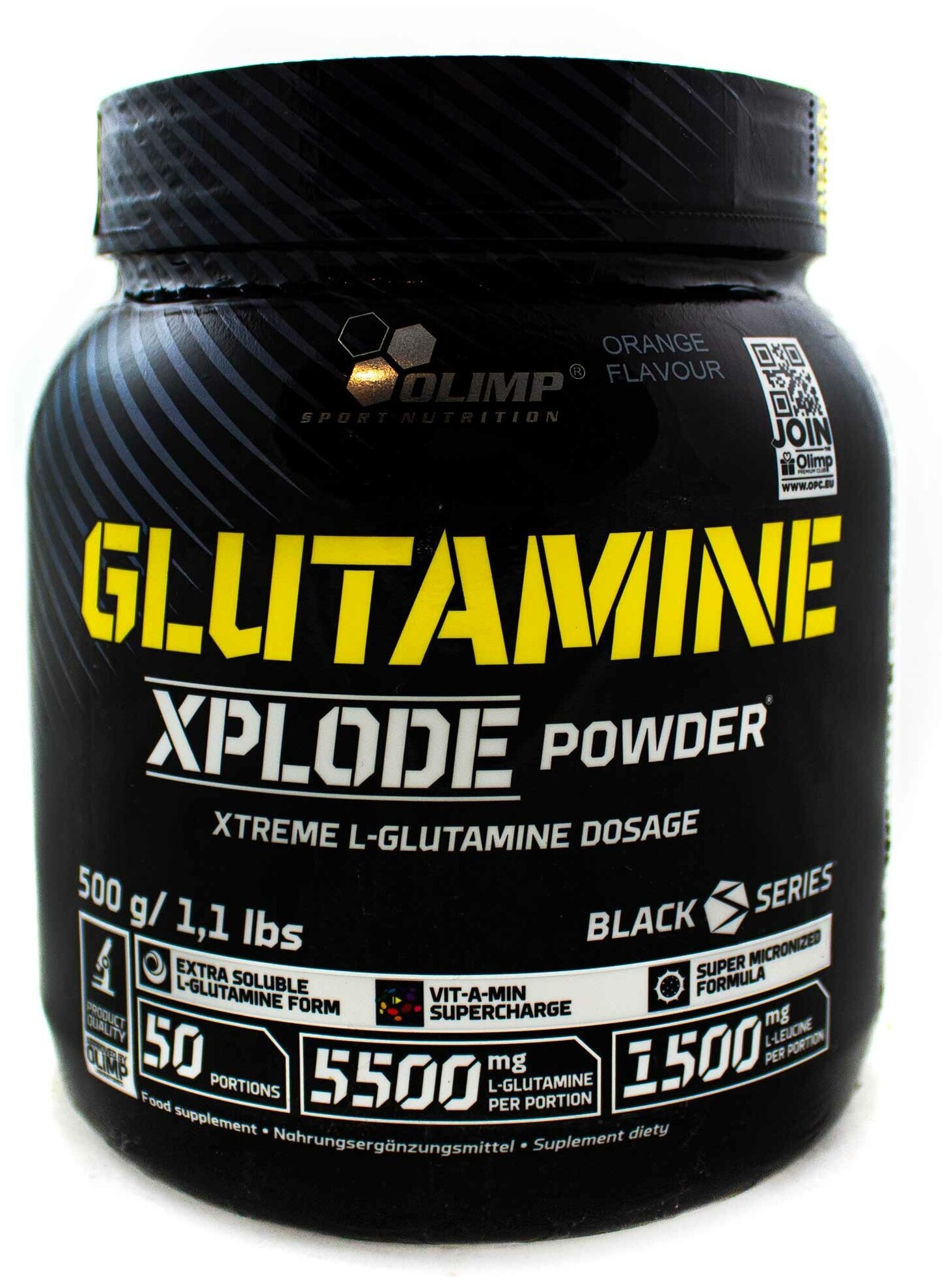 Olimp Glutamine Xplode (500 г) Апельсин