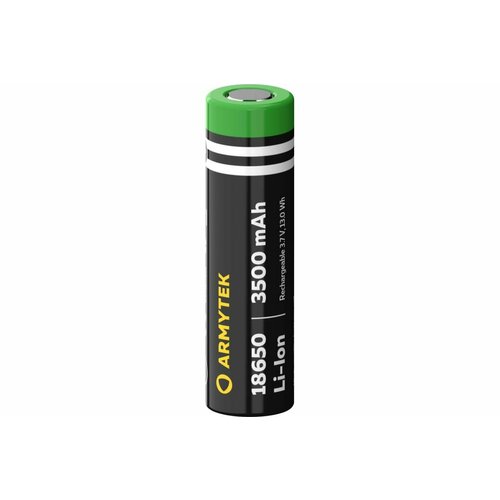 zebralight аккумулятор zebralight 18650 li ion 3500 mah защищенный Аккумулятор Armytek 18650 Li-Ion 3500 mAh, шт A03202