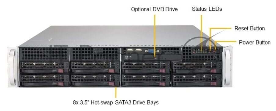 Сервер Supermicro SYS-6029P-TR - фото №13