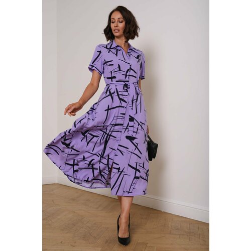 Платье A-A Awesome Apparel by Ksenia Avakyan, размер 54, фиолетовый бойко н девочка девушка женщина женское здоровье и долголетие