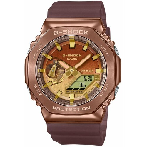 фото Наручные часы casio, коричневый