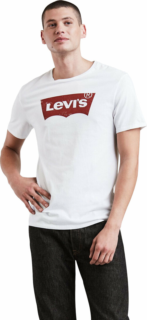 Футболка Levis, размер S, белый