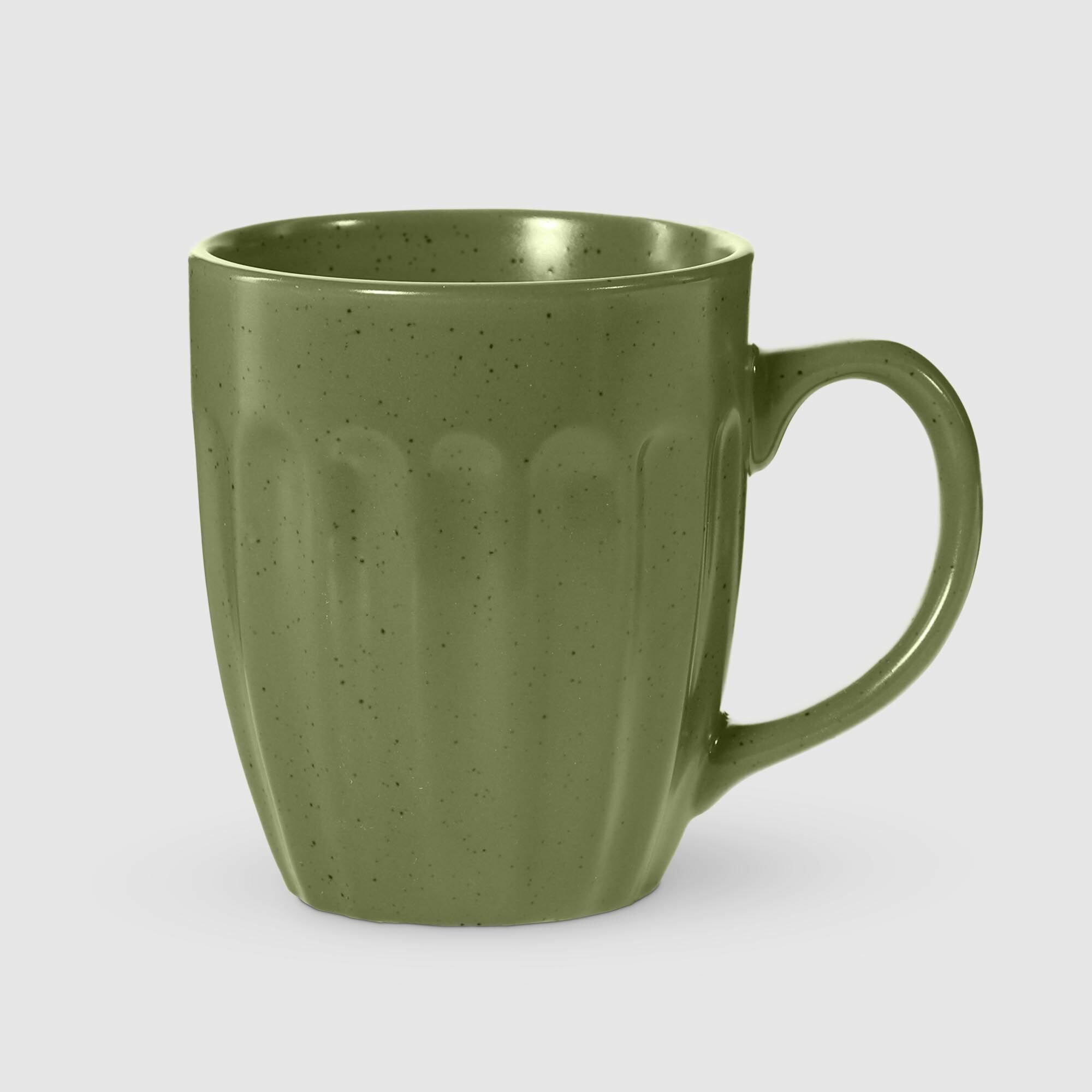 фото Кружка для чая и кофе Tognana Constanti зеленый 300 мл, посуда для кухни