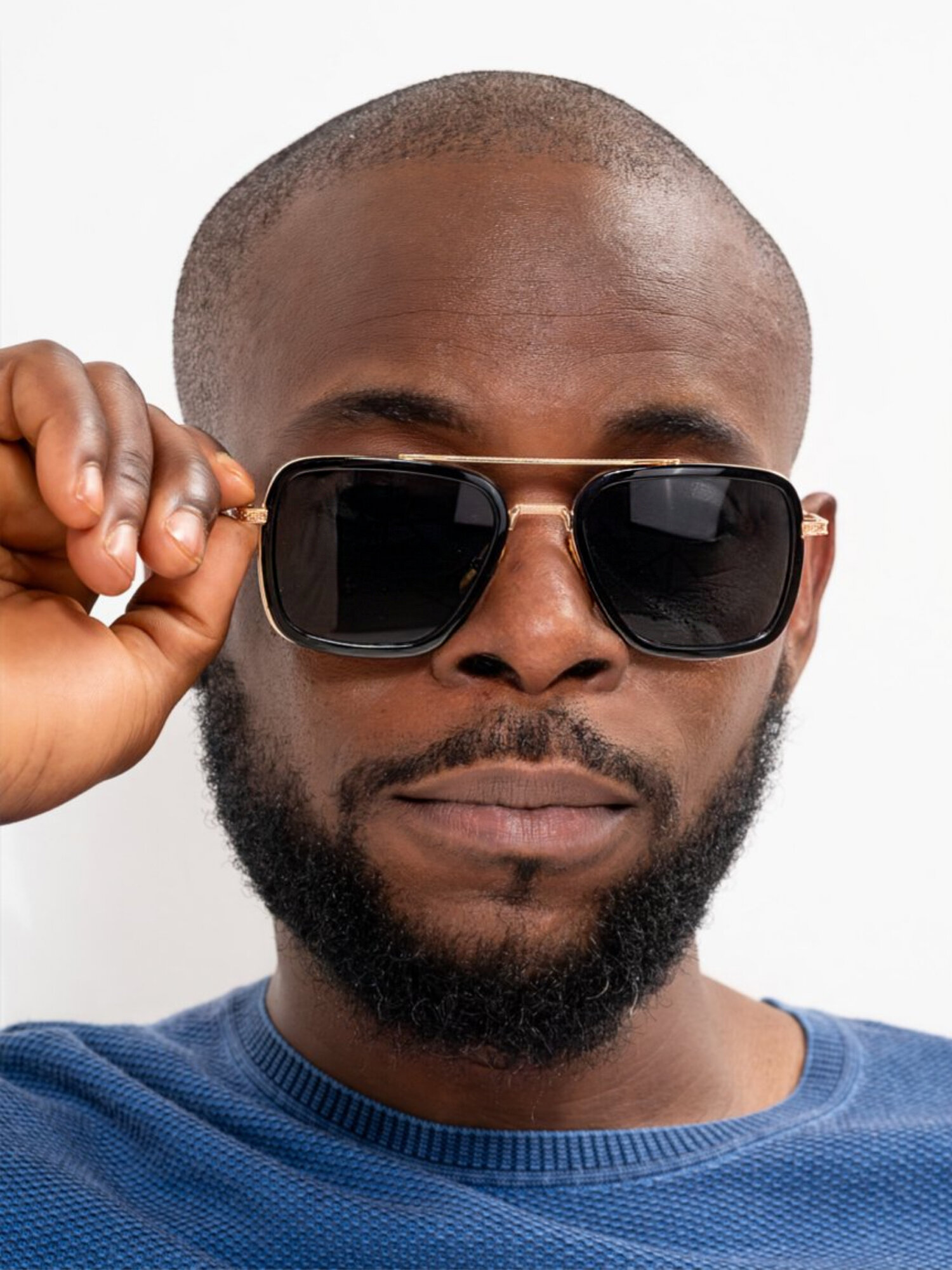 Солнцезащитные очки Zabologen, черная — фото 1