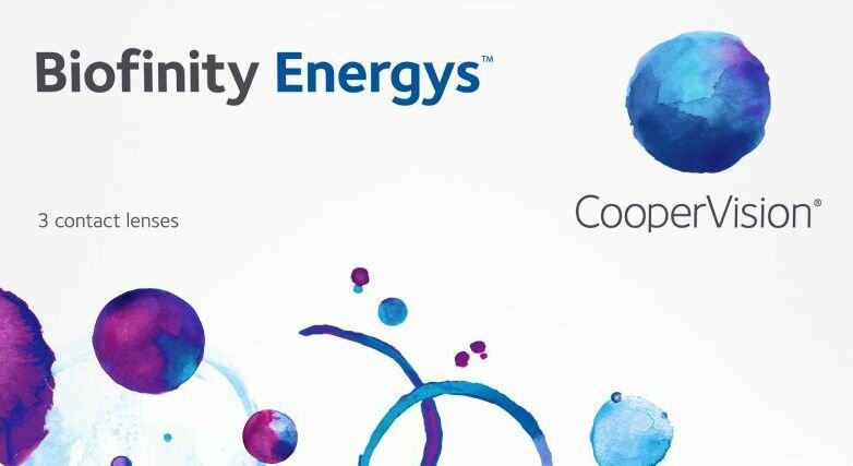 CooperVision Контактные линзы biofinity Energys (3 линзы) 8.6 -11