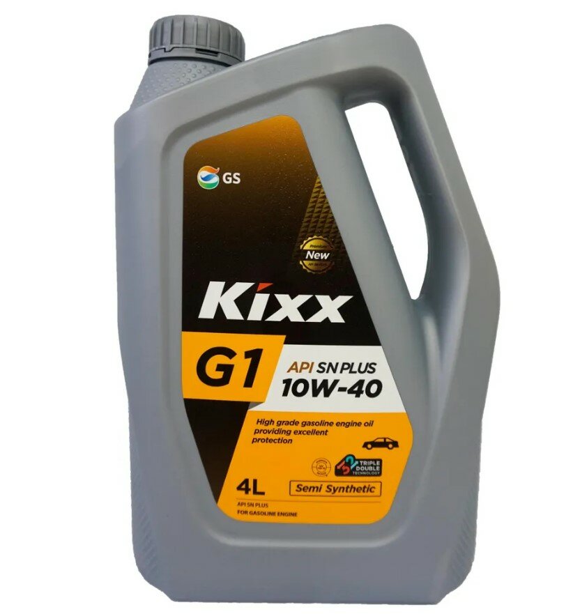 Масло моторное KIXX G1 SN Plus 10W-40 полусинтетическое 4 л