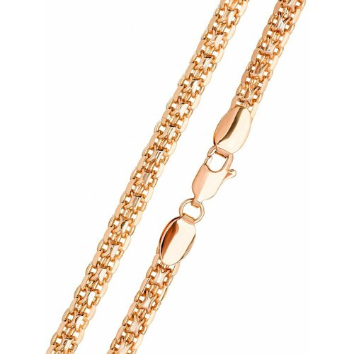 Цепь, длина 50 см, розовое золото