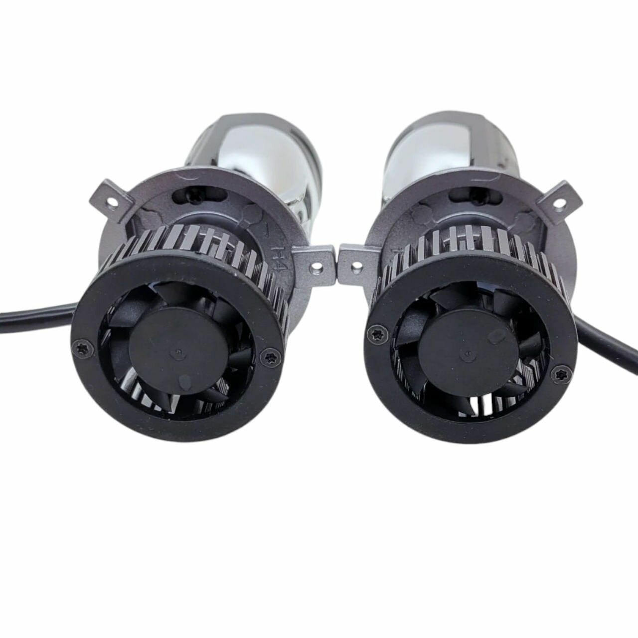 Светодиодные лампы H4, Bi-LED мини линзы H4 M01K, усиленный дальний свет, 2 шт. — фото 1