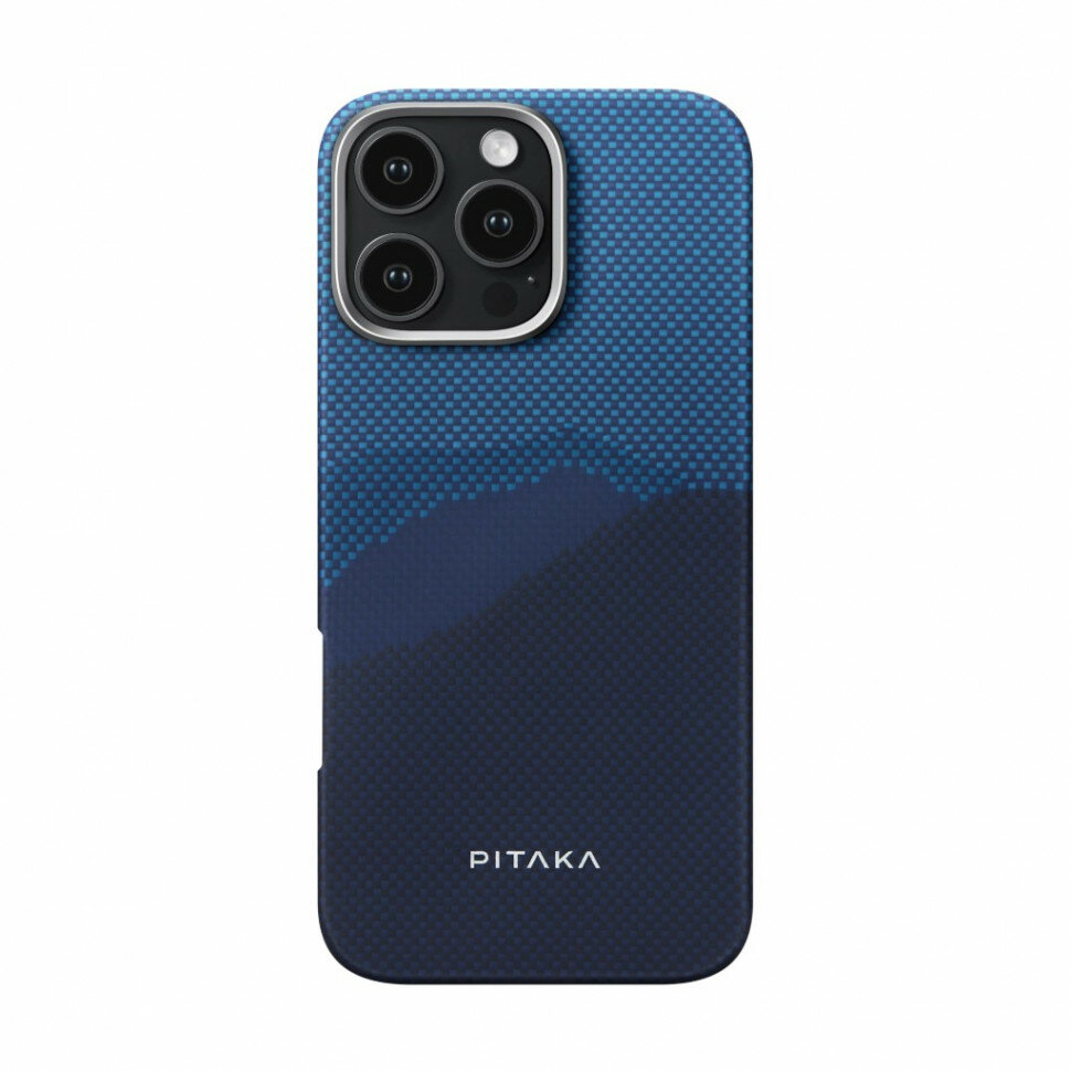 Чехол PITAKA Tactile Woven Case для iPhone 16 Pro Max - Over The Horizon — фото 1