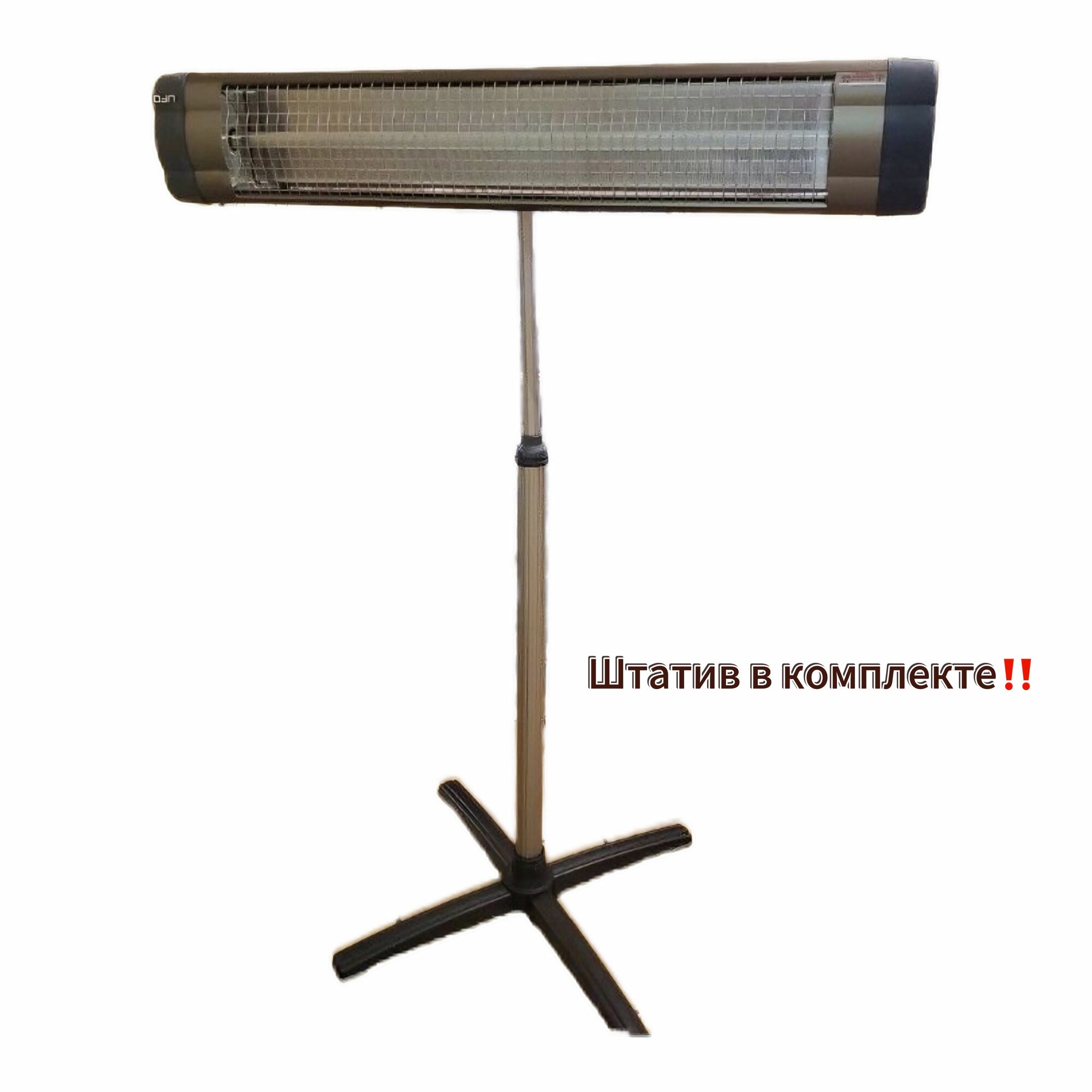 фото Инфракрасный обогреватель UFO 3кВт + штатив + пульт ДУ