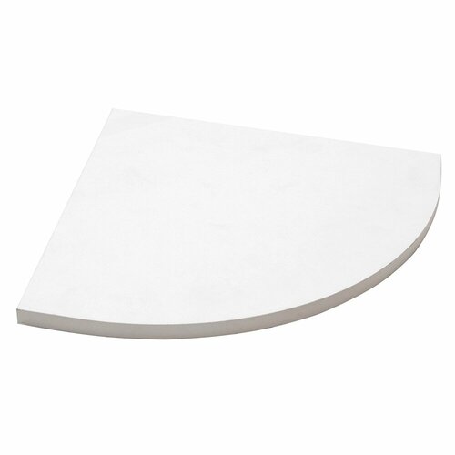 Полка мебельная elemento угловая, ЛДСП, белая, 35 х 35 х 1,6 см, без крепления