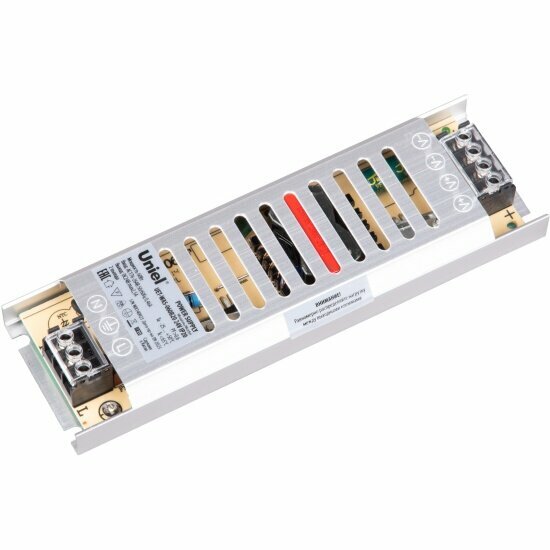 Блок питания ультратонкий Uniel 60Вт UET-WAS-060B20 24V IP20
