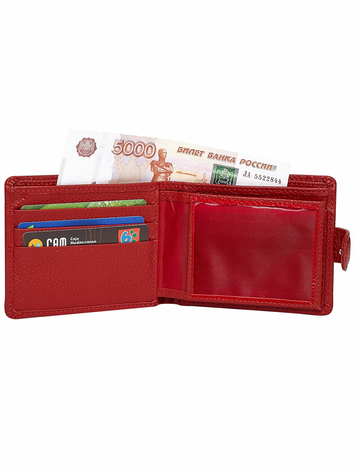 Портмоне FORTE, красный флотер — фото 1