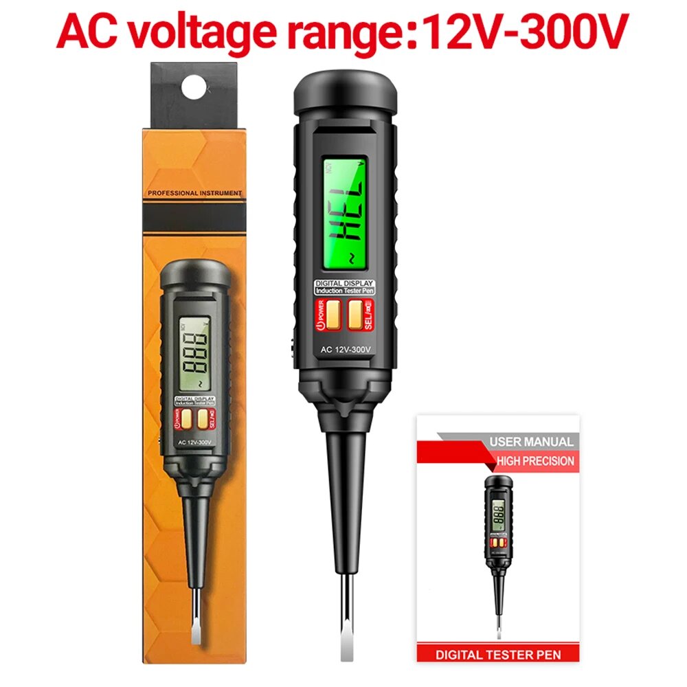 Индукционный тестер напряжения Aideepen, B16 AC12-300V