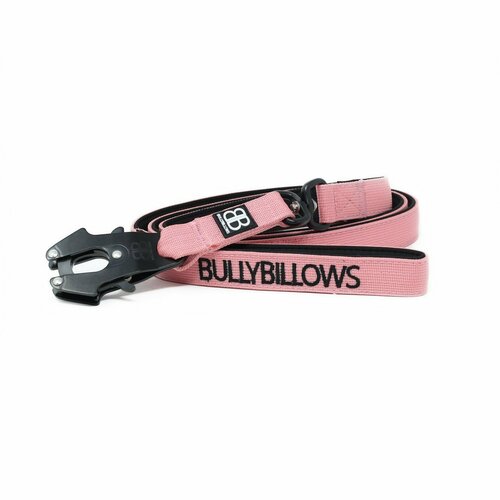 Поводок Swivel Combat BullyBillows (розовый / 140 см)