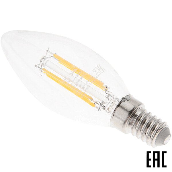 Лампа 11Вт F-LED B35-11W-827-E14 1430Лм 2700К светодиодная 