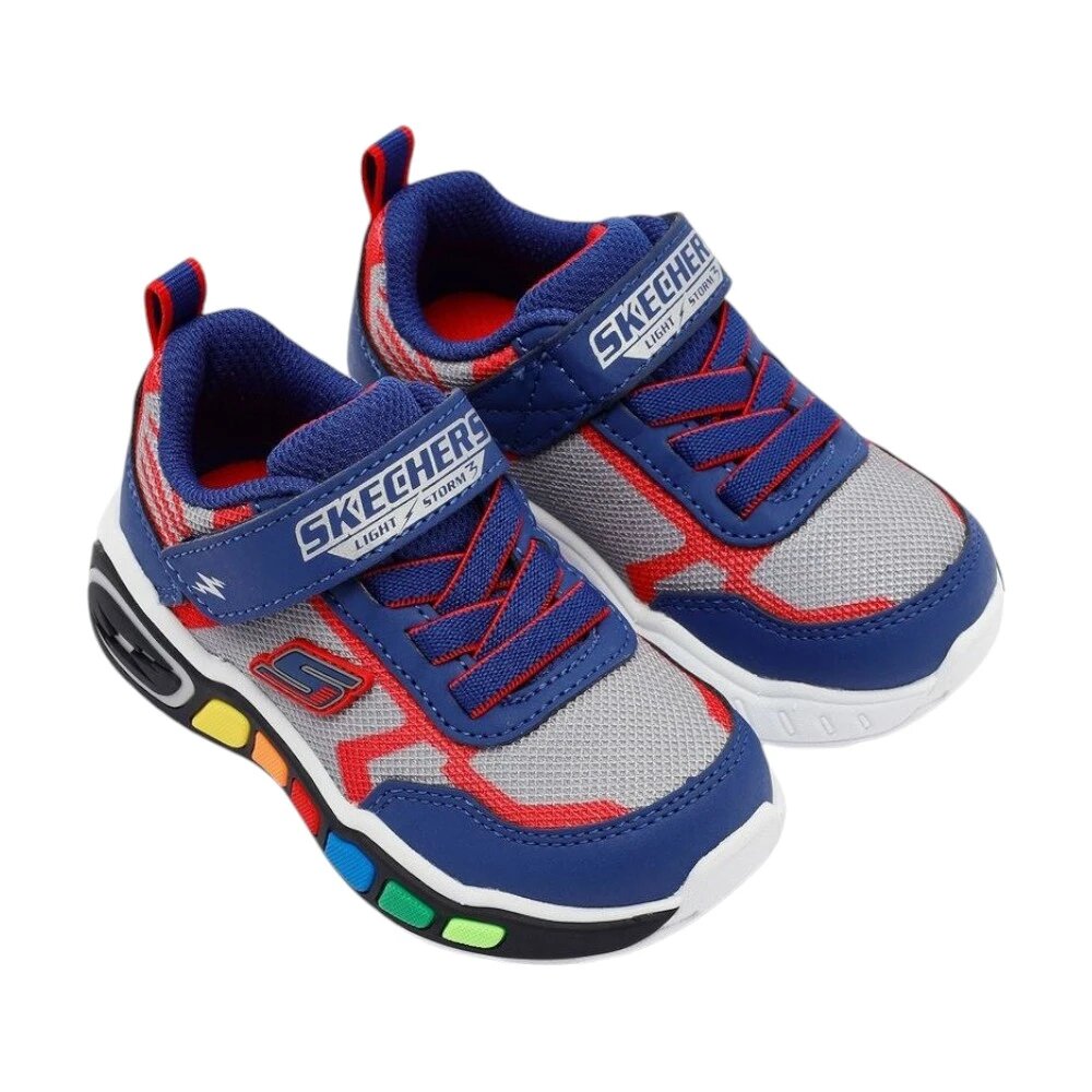 Кроссовки SKECHERS, размер 10i US, серый — фото 1