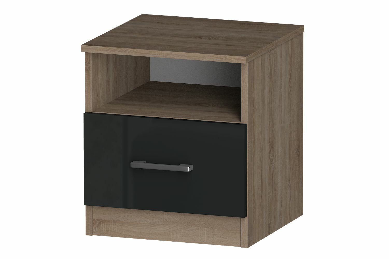Тумба Лайф 40 х 40 х 45 ЛТМ-01 ЛДСП цвет Дуб сонома/Антрацит